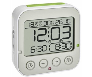 Fe-TFA TFA 60.2550.01 Bingo 2.0 Radio Alarm Clock with Temperature Black 