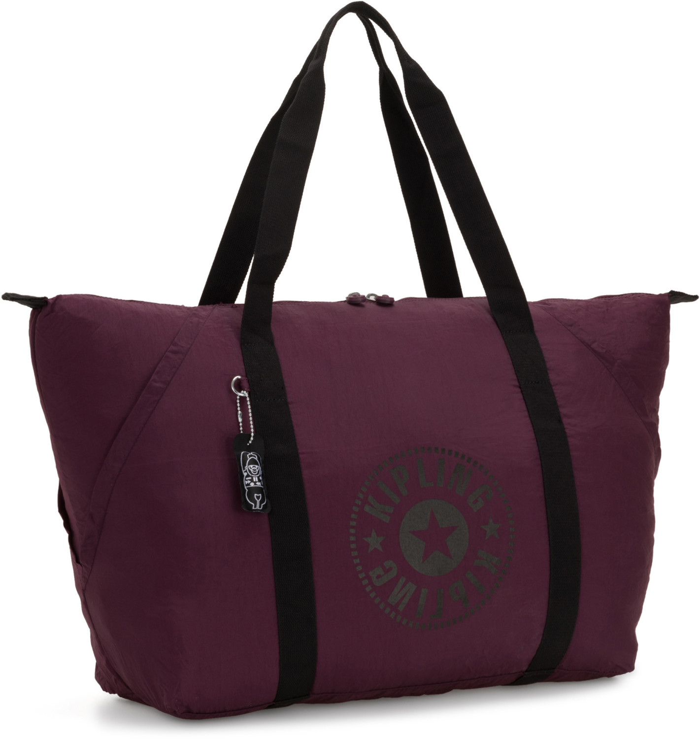 Kipling Art Packable plum light