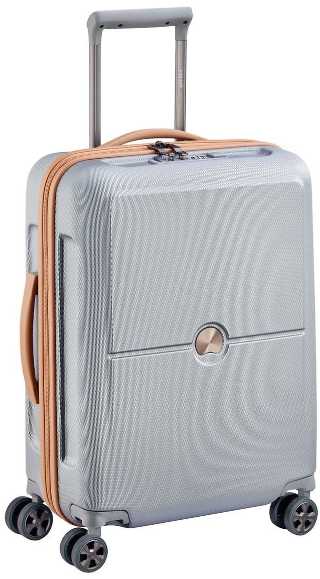 Delsey Turenne Premium 4 Wheel Trolley 55 cm silver