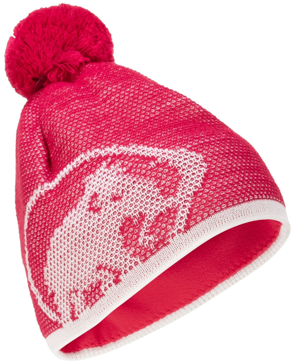 Mammut Snow Beanie dragon fruit-bright white