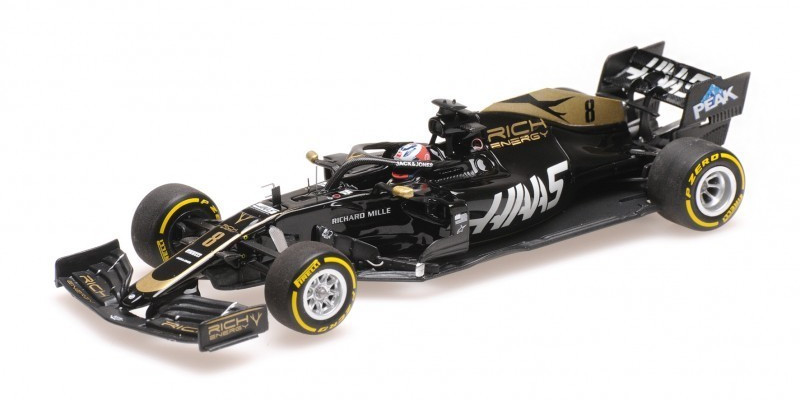 Minichamps Rich Energy Haas F1 Team VF-19 2019 Romain Grosjean 1:43 (417190008)