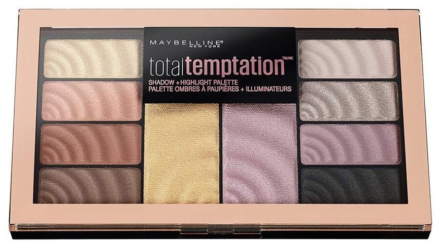 Gemey Maybelline Total Temptation Shadow & Hilight Palette 12g