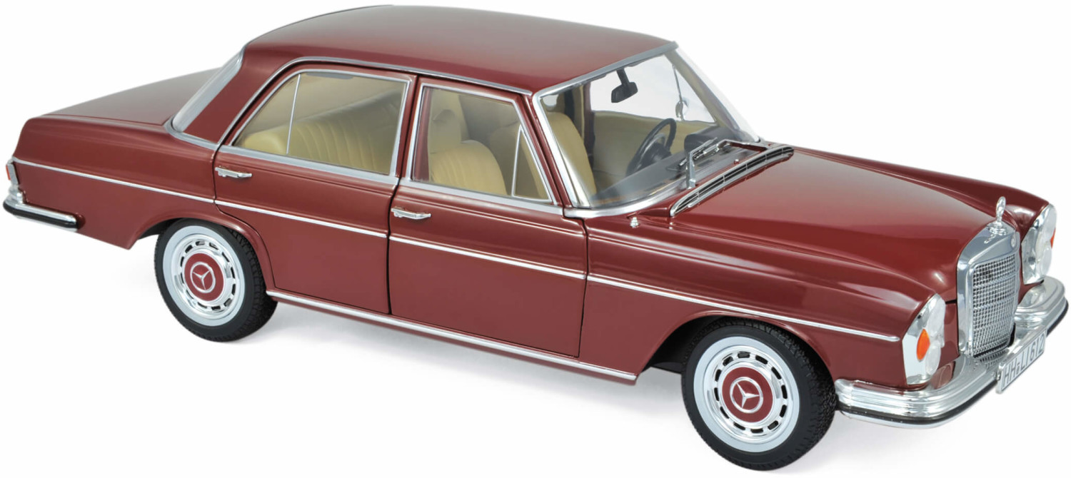 Norev Mercedes-Benz 280 SE 1968 rouge foncé 1:18 (183431)