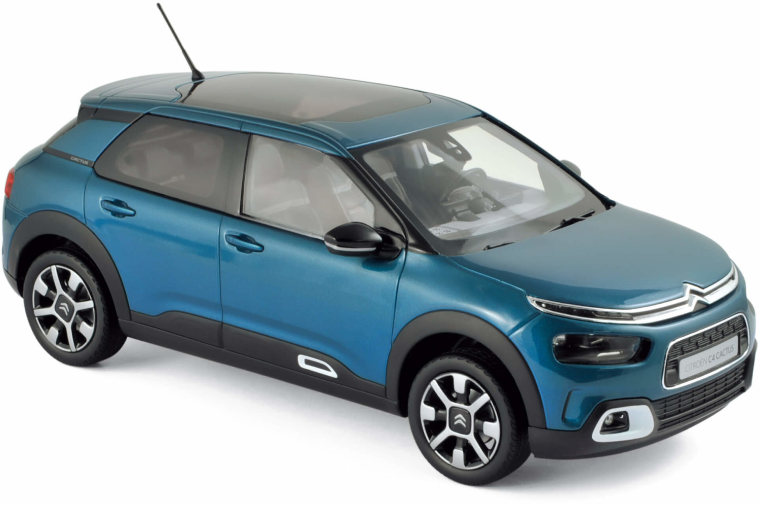 Norev Citroën C4 Cactus 2018 bleu émeraude/blanc 1:18 (181660)