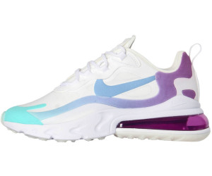 Buy Nike Air Max 270 React Women White Light Blue Aurora Green From 99 99 Today Best Deals On Idealo Co Uk
