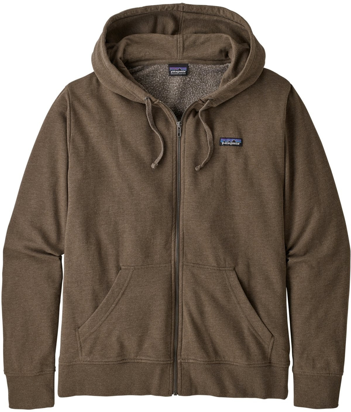 Patagonia P-6 Label Lightweight Full-Zip Hoody (39547) bristle brown