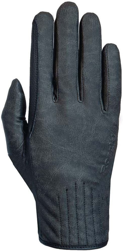 Roeckl Kido black stonewashed gray/black