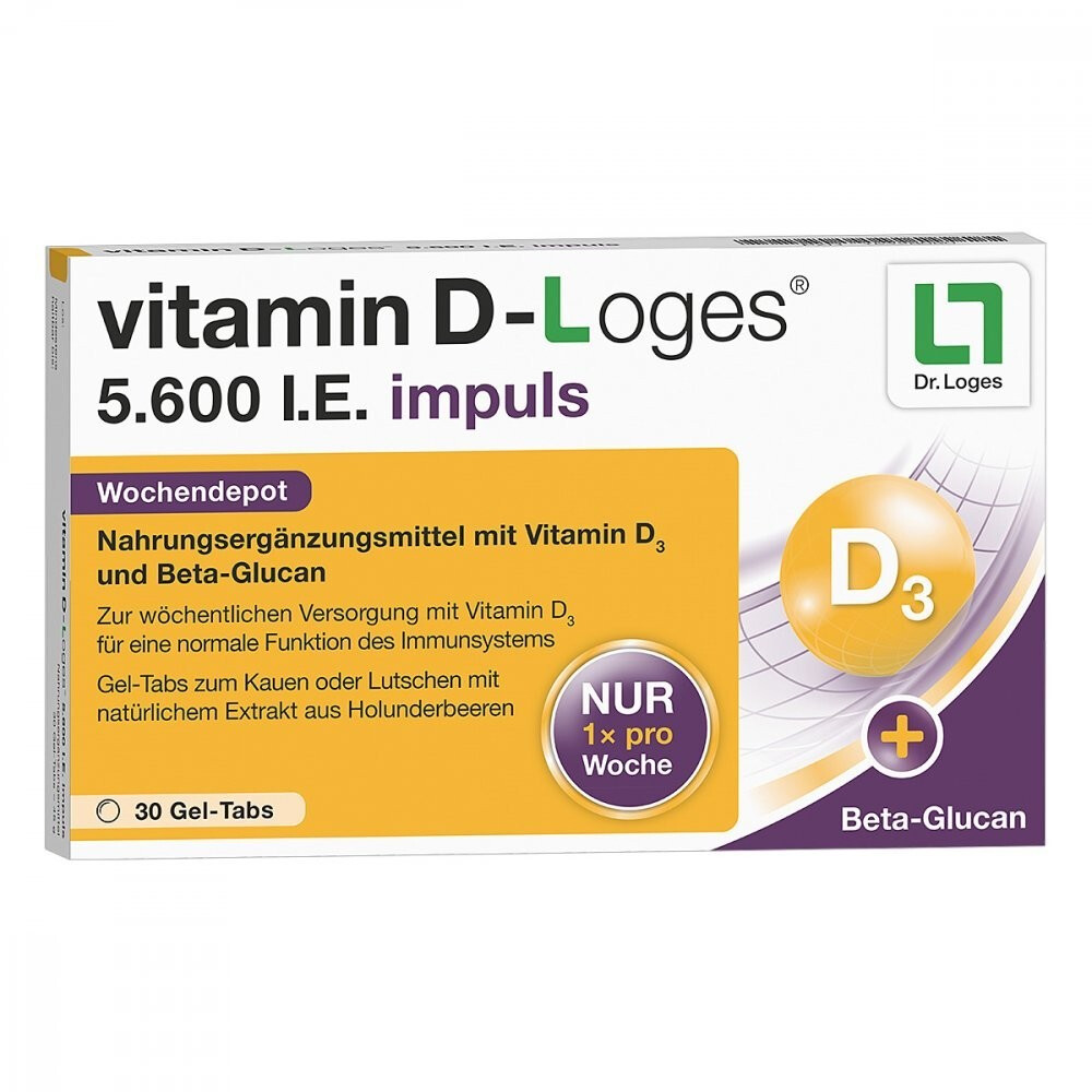 Dr Loges Vitamin D Loges 5 600 I E Impuls Kautabletten Ab 6 97 Preisvergleich Bei Idealo De