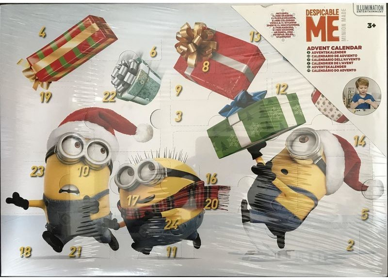 Sambro Advent Calendar Minions Despicable Me 2019
