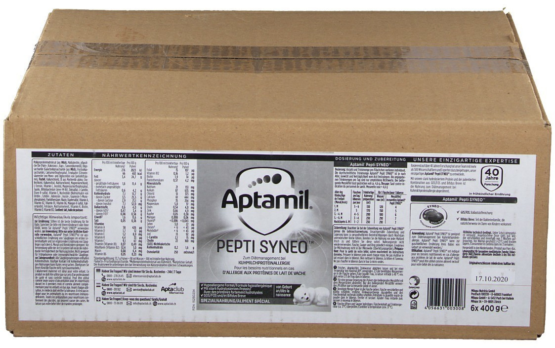 Aptamil Pepti Syneo (6x400 g) ab 238,59 €