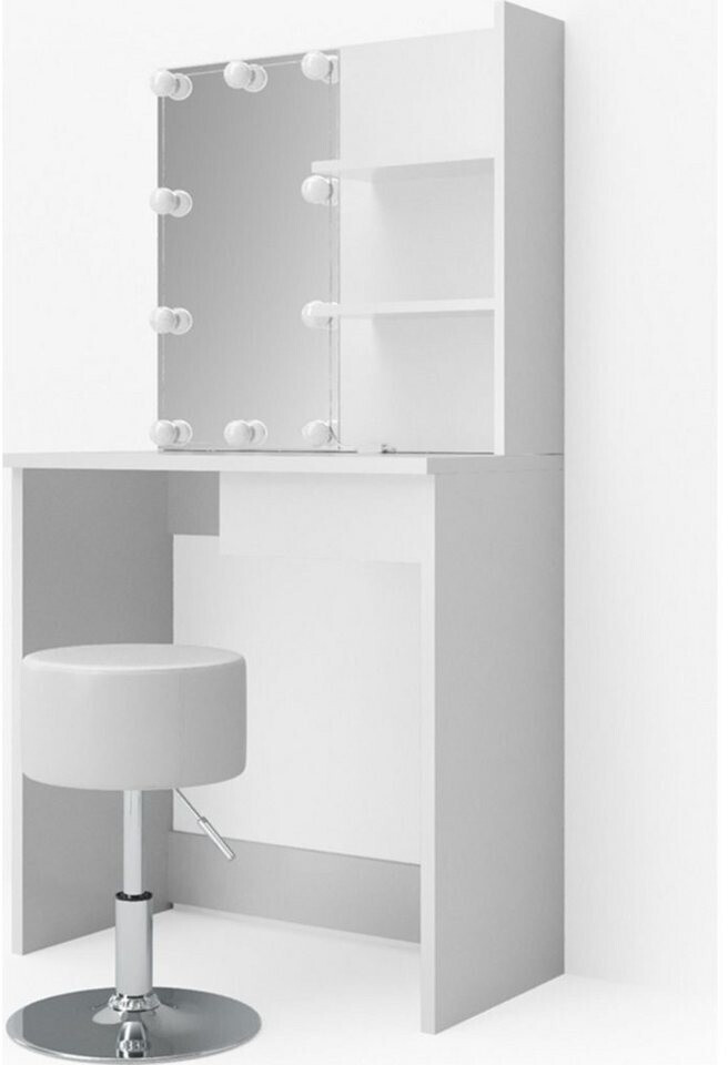 VICCO Dekos with stool and LED-light white