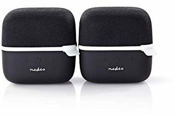 Nedis SPBT1000 Noir/Blanc X2