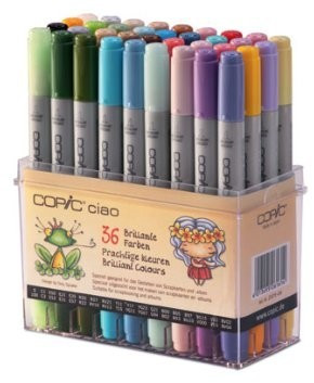 COPIC ciao 36er Set Brillante Farben