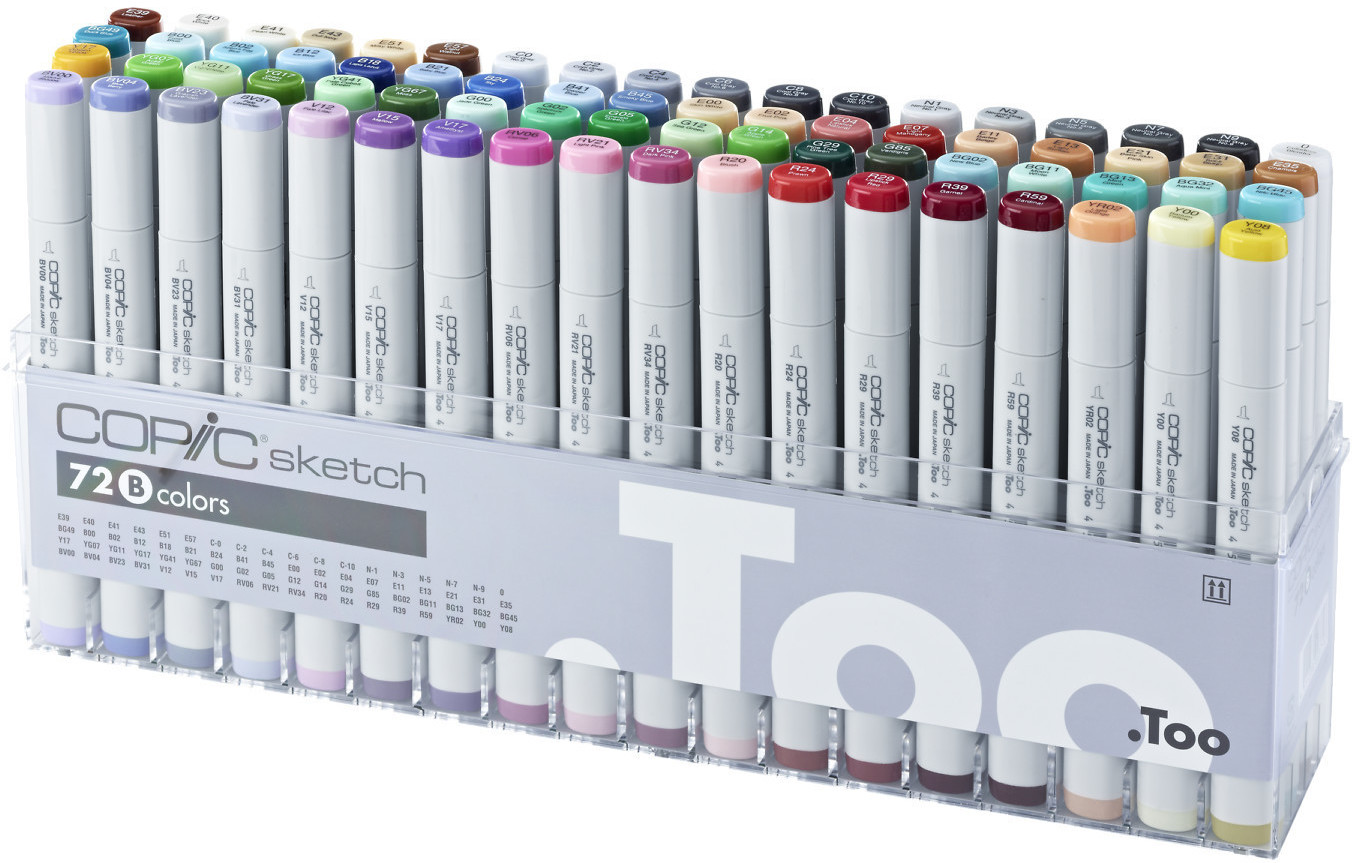 COPIC sketch 72 pieces Set B (21075161)
