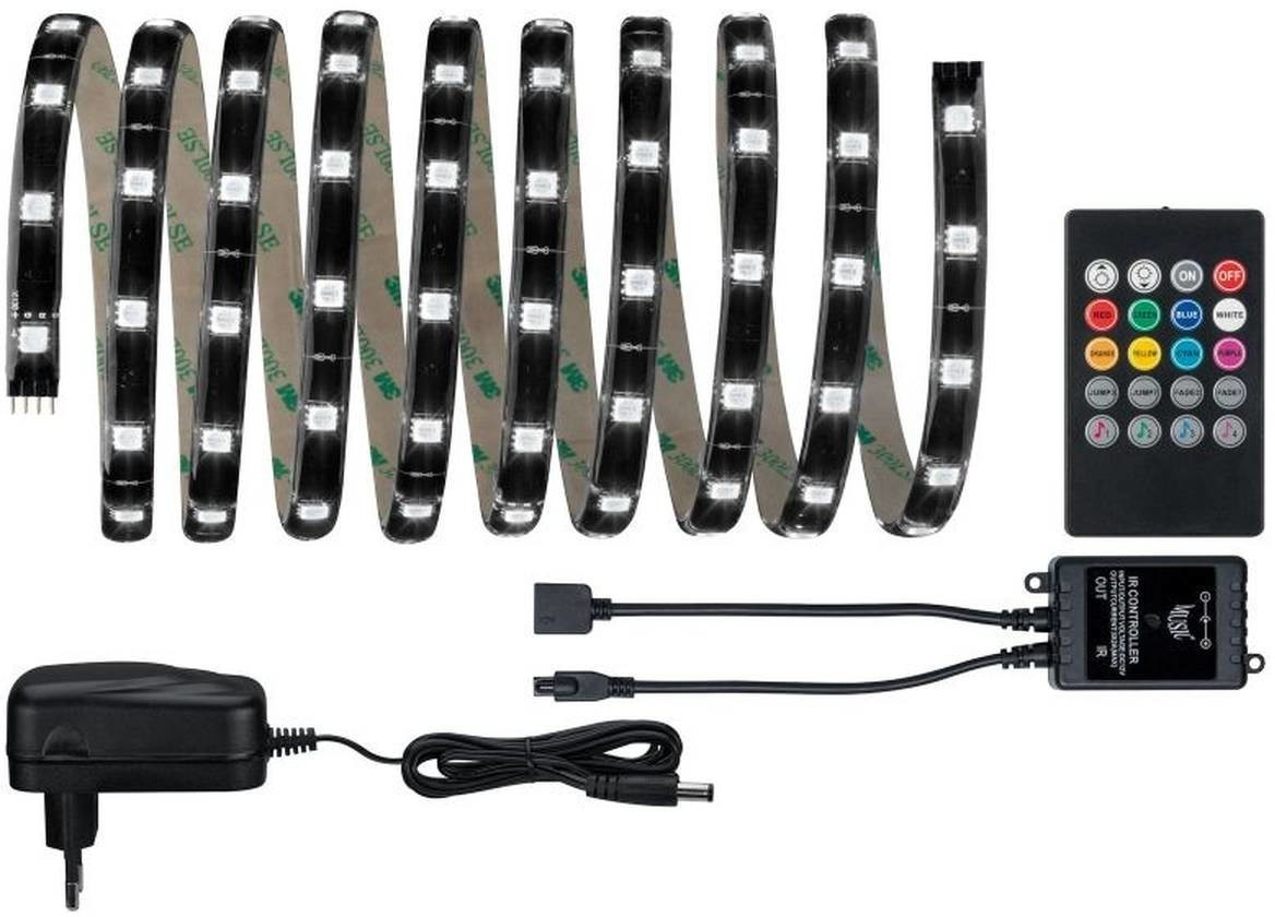 Paulmann YourLED Lights & Sound Comfort Set RGB 3m (70956) ab 30,79 € |  Preisvergleich bei