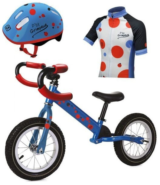 D'Arpèje Funbee Draisienne P'tit Grimpeur avec casque et T-Shirt (OFUN605)