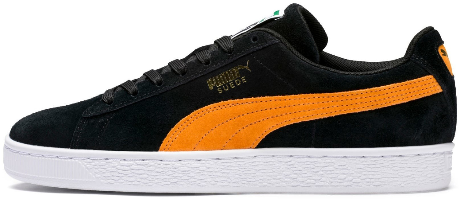 puma black orange pop