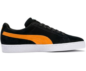 puma suede orange black