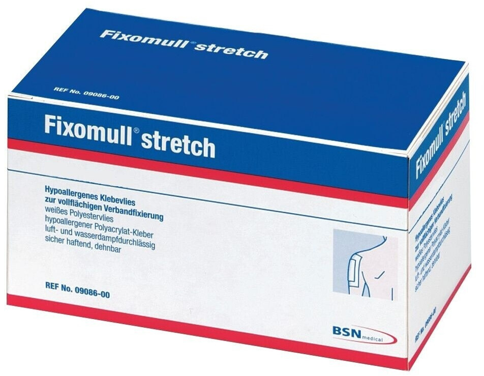 BSN Medical Fixomull Stretch with cutted cover paper 10 m x 20 cm