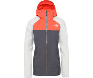 Buy The North Face Stratos Jacket Women Cmj0 Vanadis Grey Tin Grey Radiant Orange From 118 Today Best Deals On Idealo Co Uk