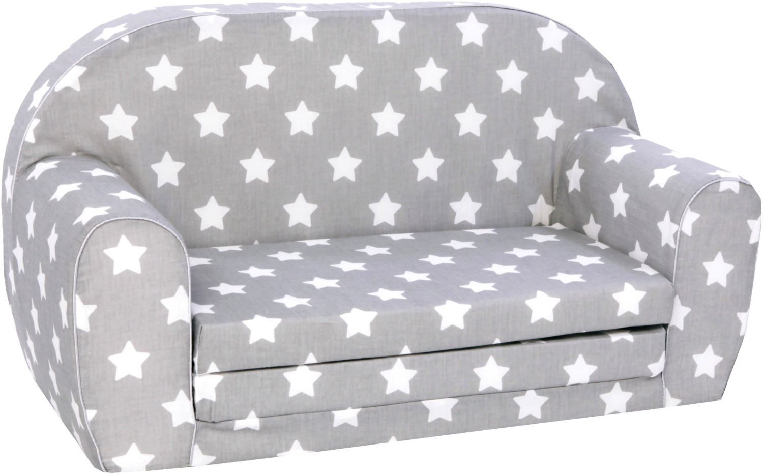 Knorrtoys Canapé enfant étoiles blanc/gris