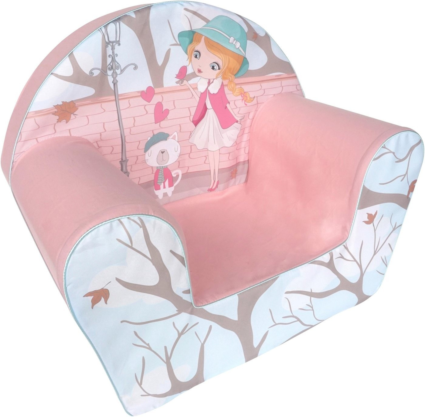 Knorrtoys Kids Armchair Pink Lady Rose