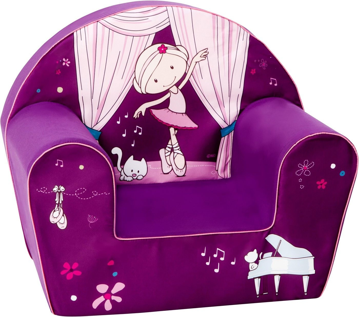 Knorrtoys Kids Armchair Miniclara Lilac (80273)
