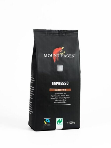 Mount Hagen Espresso ganze Bohne (1 kg), Bild 2
