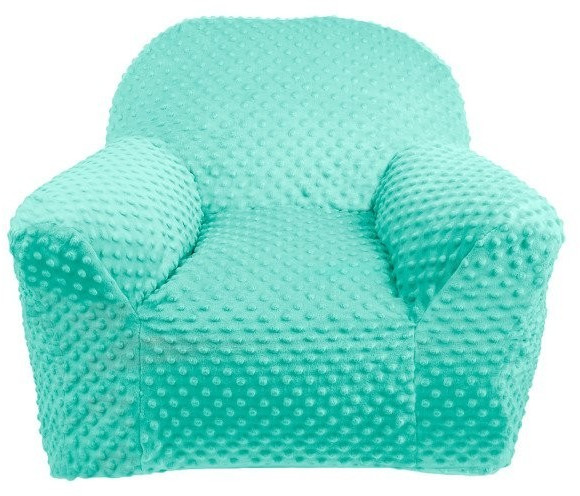 Lulando Children's Armchair Plush MINKY Mint