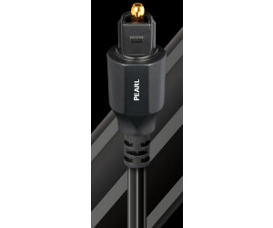 Audioquest Pearl 3,5 mm Toslink optische kabel, compleet 0,75 m