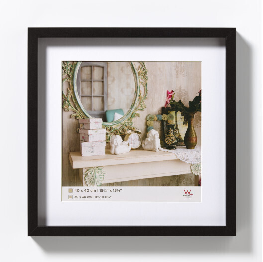 walther design Stockholm 40x40 black