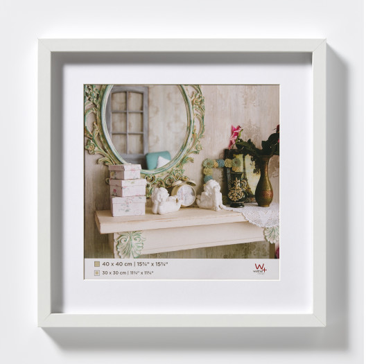 walther design Stockholm 40x40 white