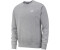 Nike Sportswear Club Sweatshirt dark grey heather / white (BV2662-063)