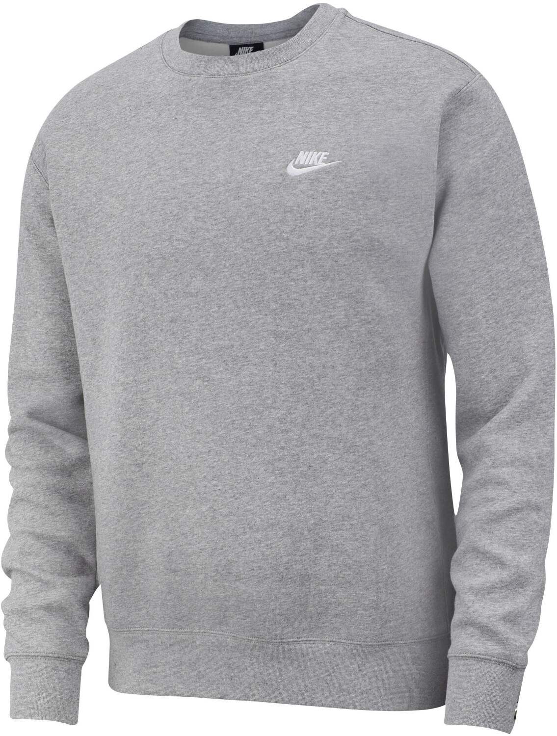 Nike Sportswear Club Sweatshirt dark grey heather / white (BV2662-063)
