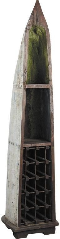 Aubry Gaspard Etagère bateau porte-bouteilles