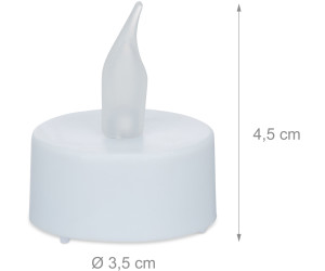 48er Set LED Teelichter Flackerlicht Flackerkerze Partybeleuchtung LED Kerze 