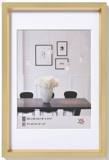 walther design Steel Style 15x20 gold
