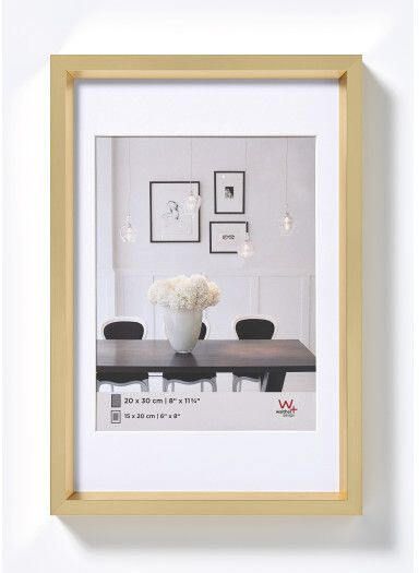 walther design Steel Style 13x18 gold