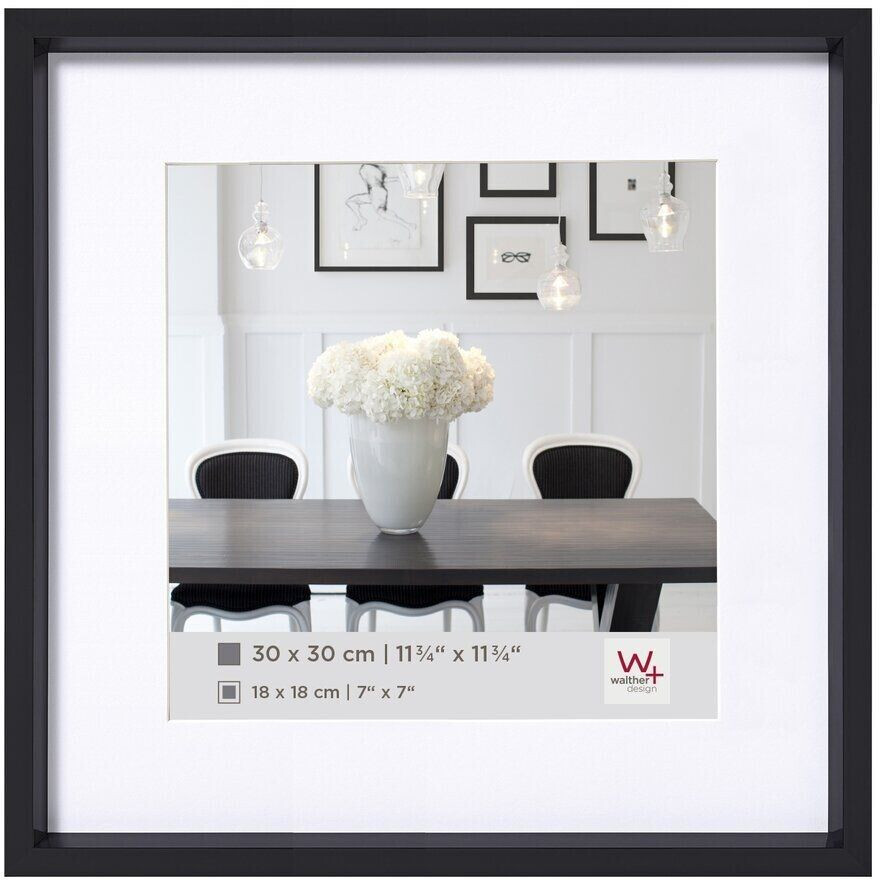 walther design Steel Style 30x30 black