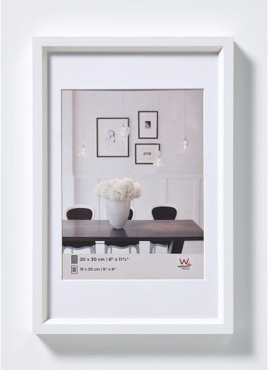 walther design Steel Style 18x24 white