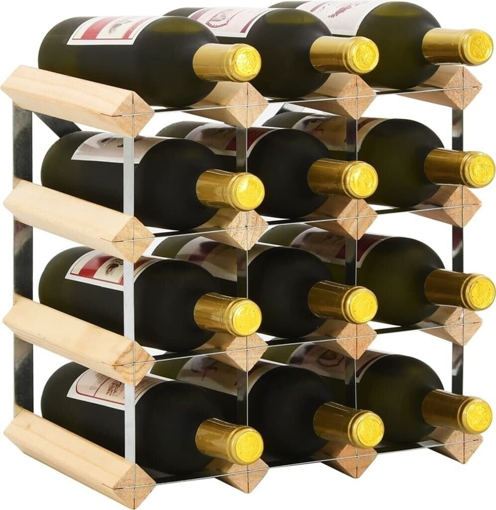 VidaXL Casier pour 12 bouteilles