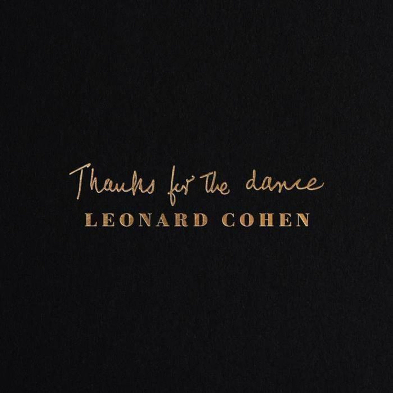 Leonard Cohen - Thanks for the Dance (CD)