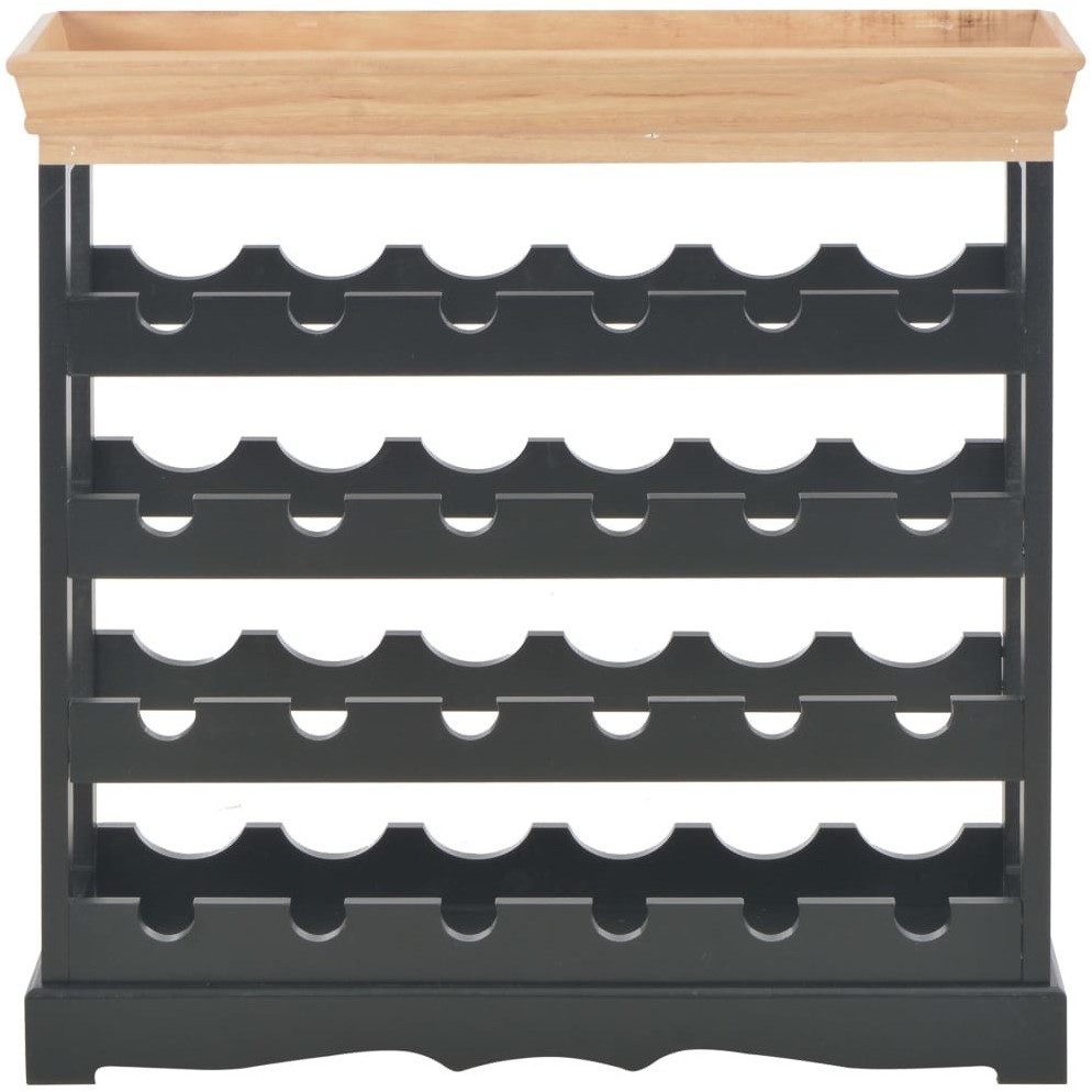 VidaXL Armoire à vin (noir)