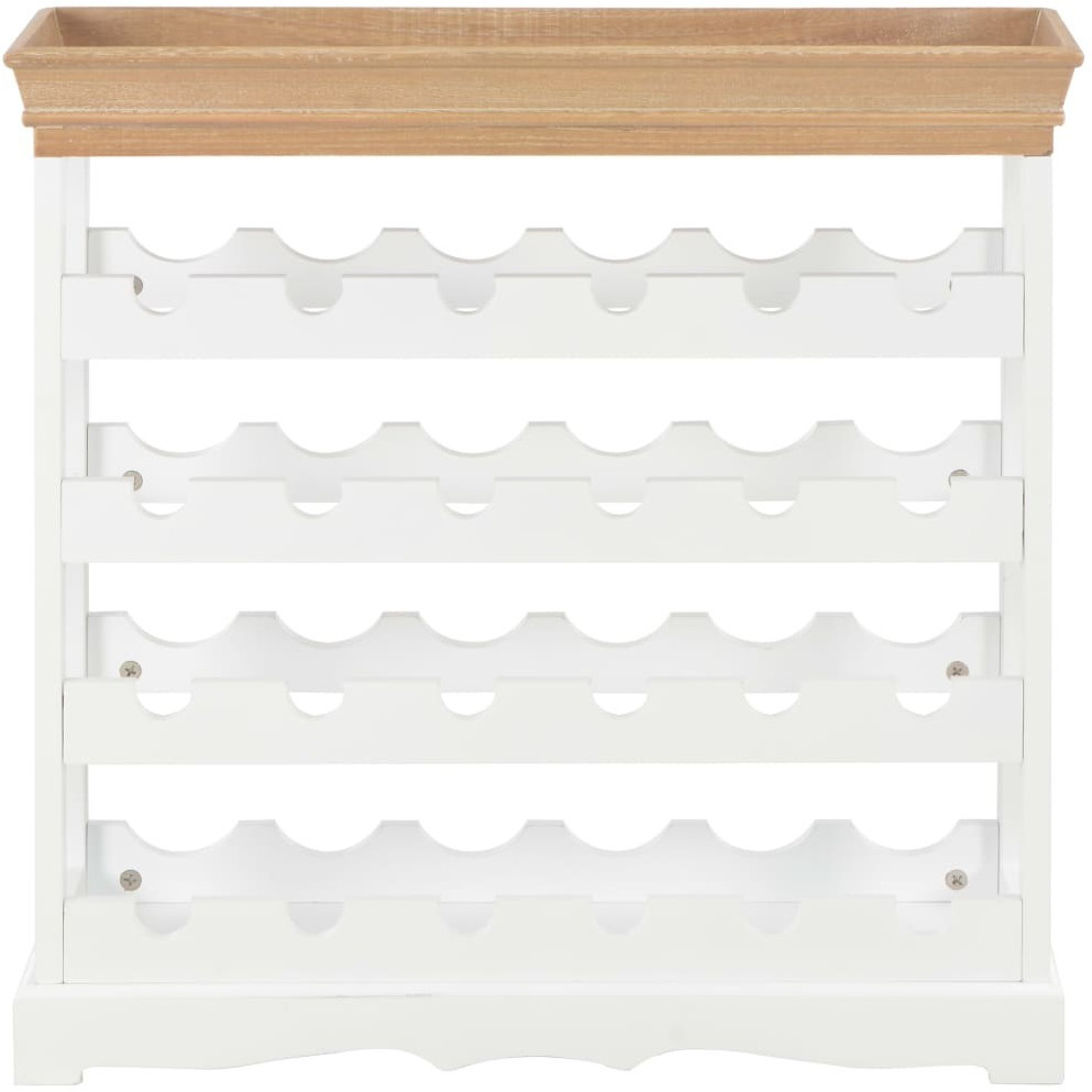 VidaXL Armoire à vin (blanc)