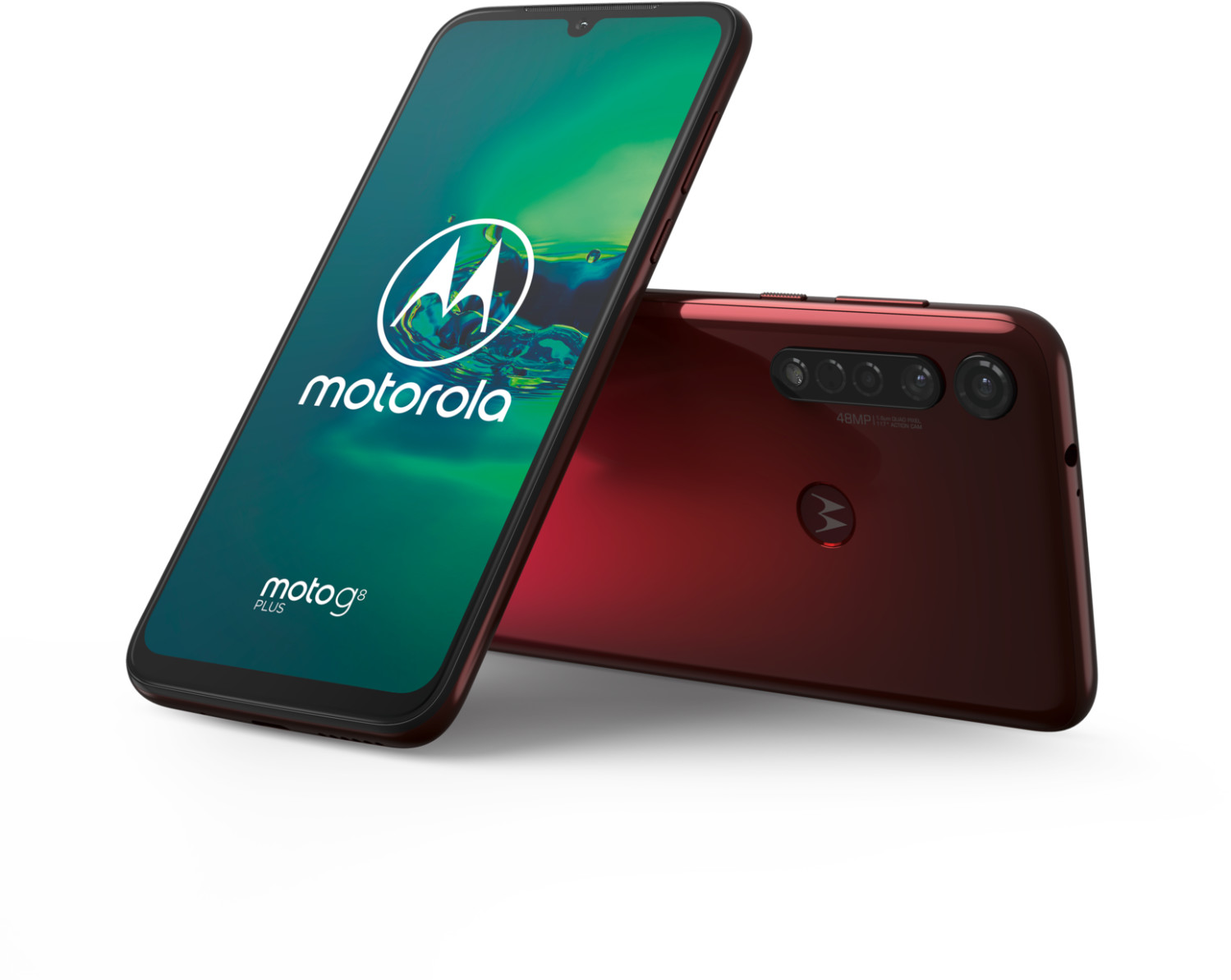 Motorola Moto G8 Plus dunkelrot