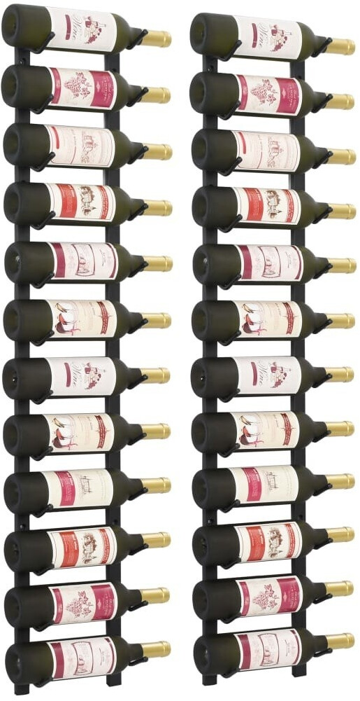 VidaXL Casier mural pour 24 bouteilles