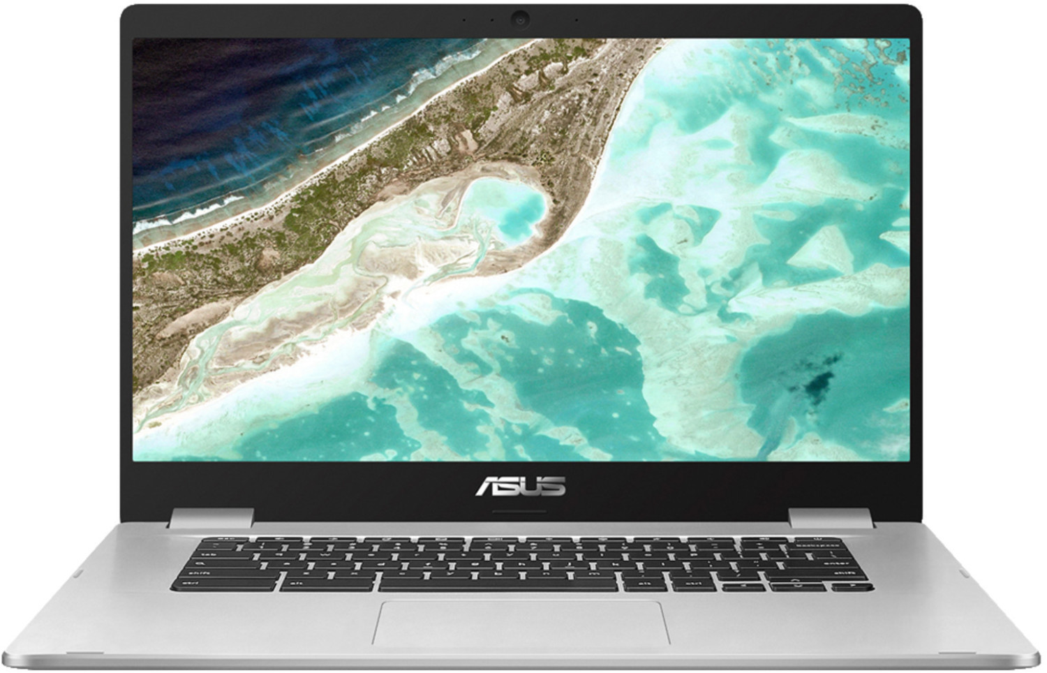 Asus Chromebook CM523 (C523NA-EJ0123) 15,6 Zoll Celeron N3350 4GB RAM 64GB eMMC Chrome OS silber
