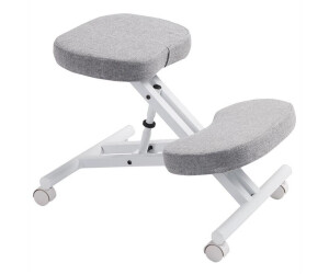 IDIMEX Tabouret ergonomique MALO siège ajustable repose genoux
