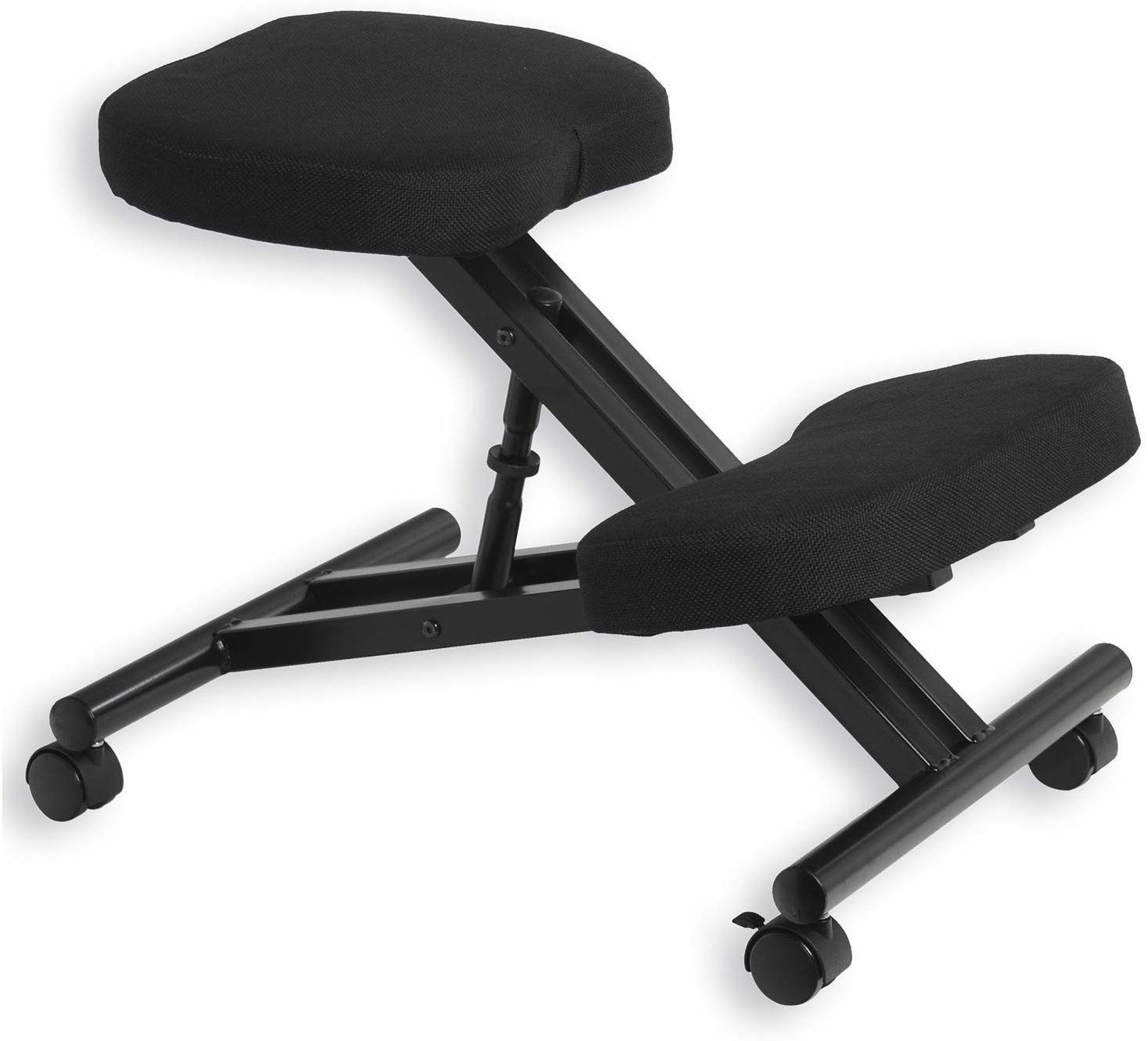 Idimex Tabouret ergonomique noir
