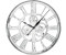 Horloge Murale Karlsson Little Big Time XL - Aluminium Noir Diamètre 90cm - Design Minimaliste